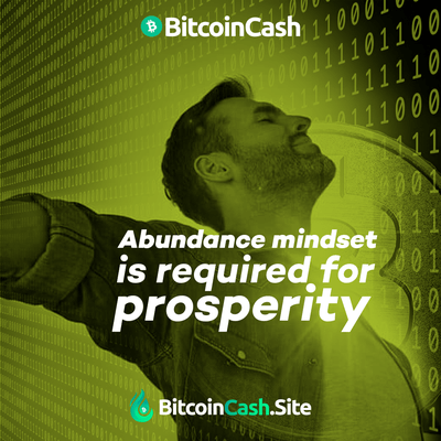 Abundance Mindset is Required for Prosperity